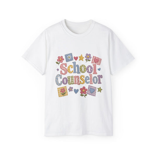 Patchwork Floral SC T-Shirt *Not Embroidered*