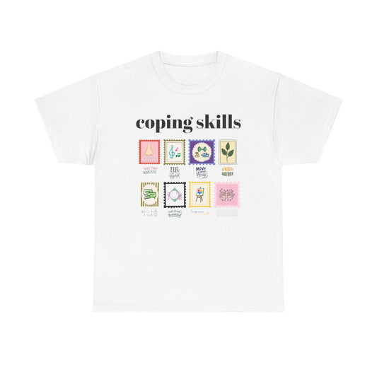 Coping Skills Stamps Unisex T-Shirt