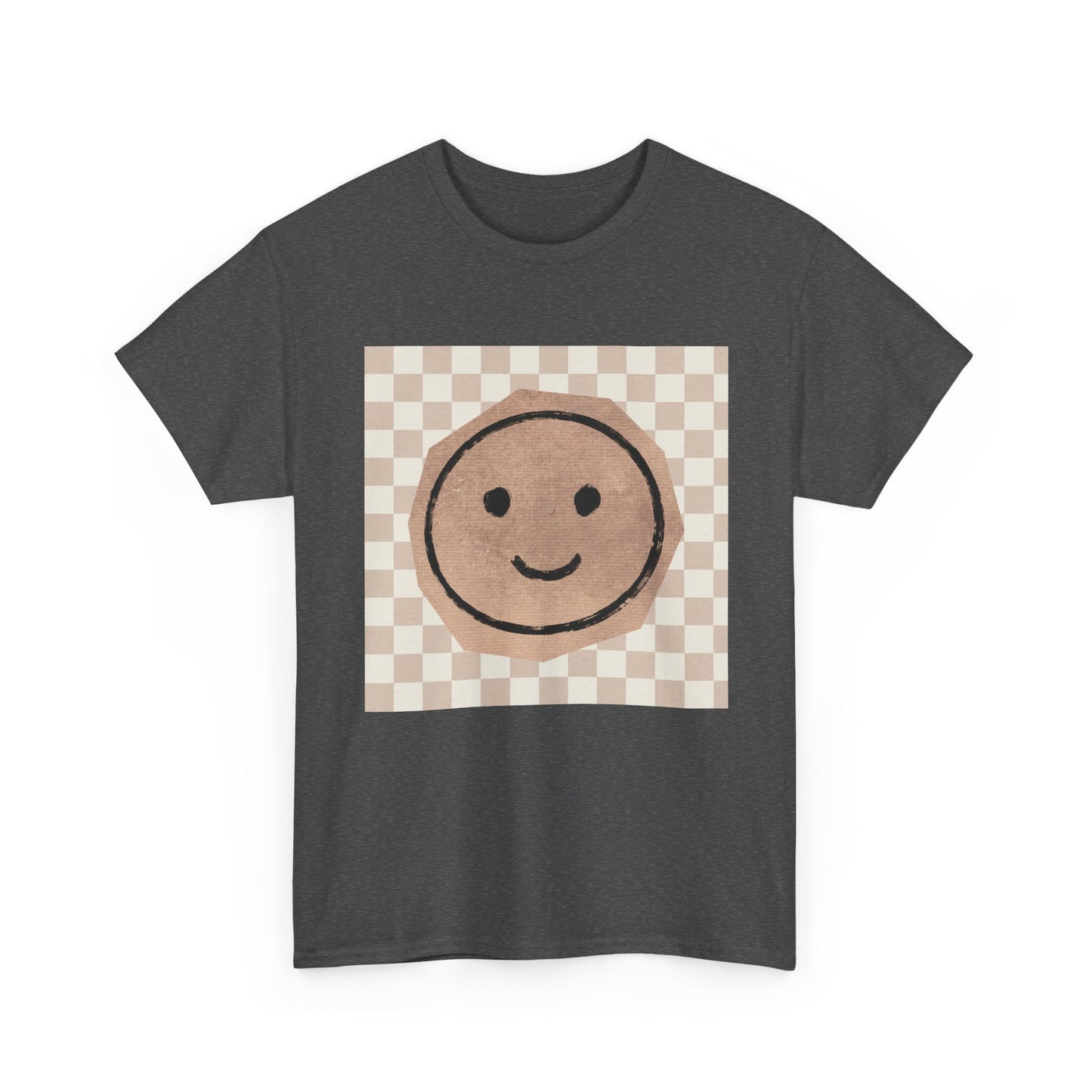 Smiley Checkerboard Unisex T-Shirt