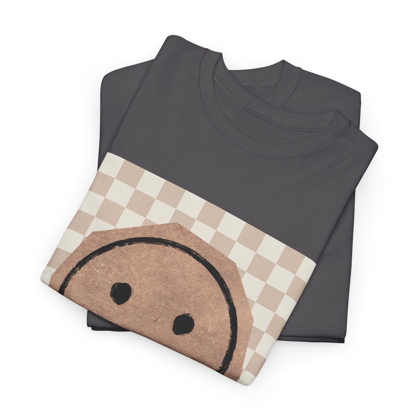 Smiley Checkerboard Unisex T-Shirt