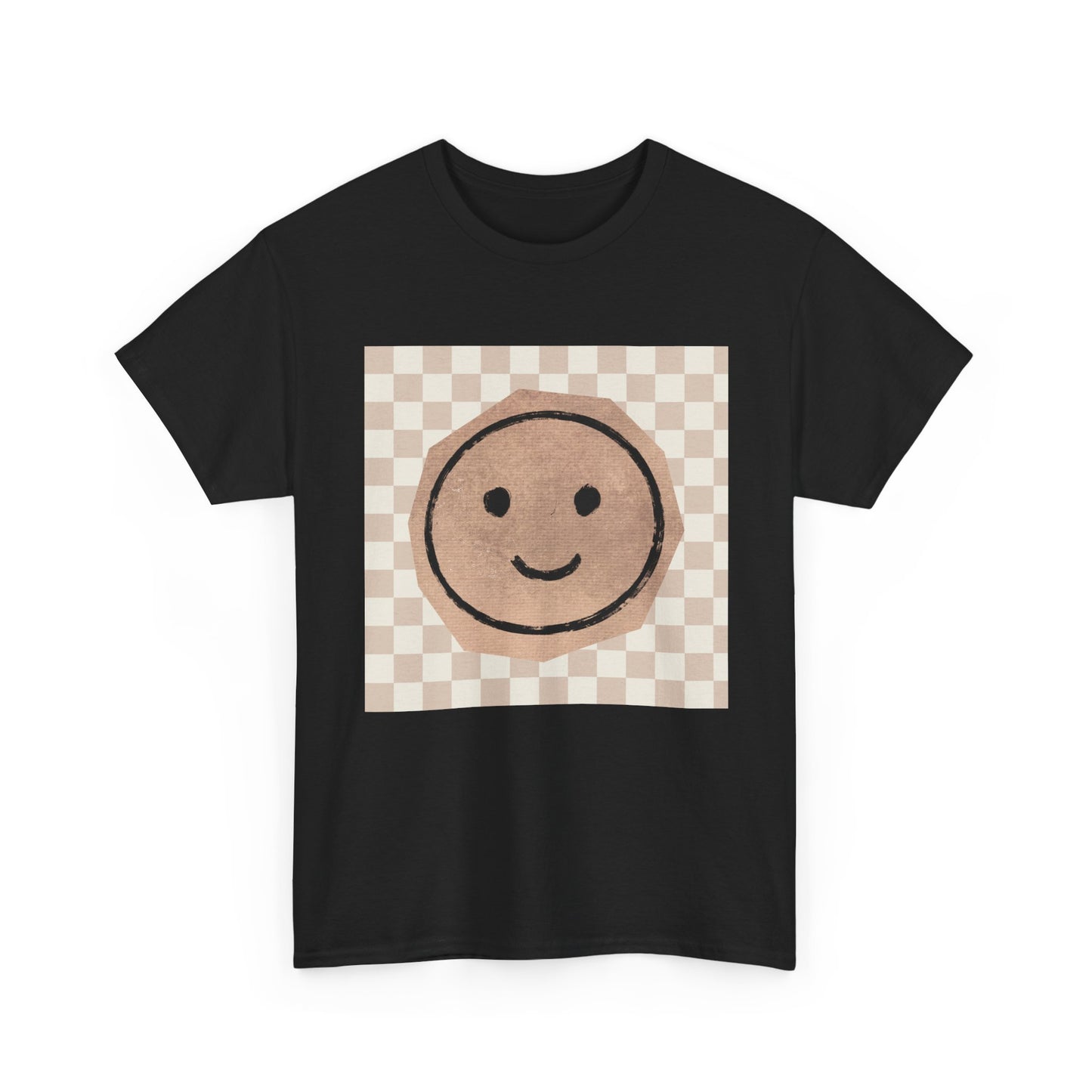 Smiley Checkerboard Unisex T-Shirt
