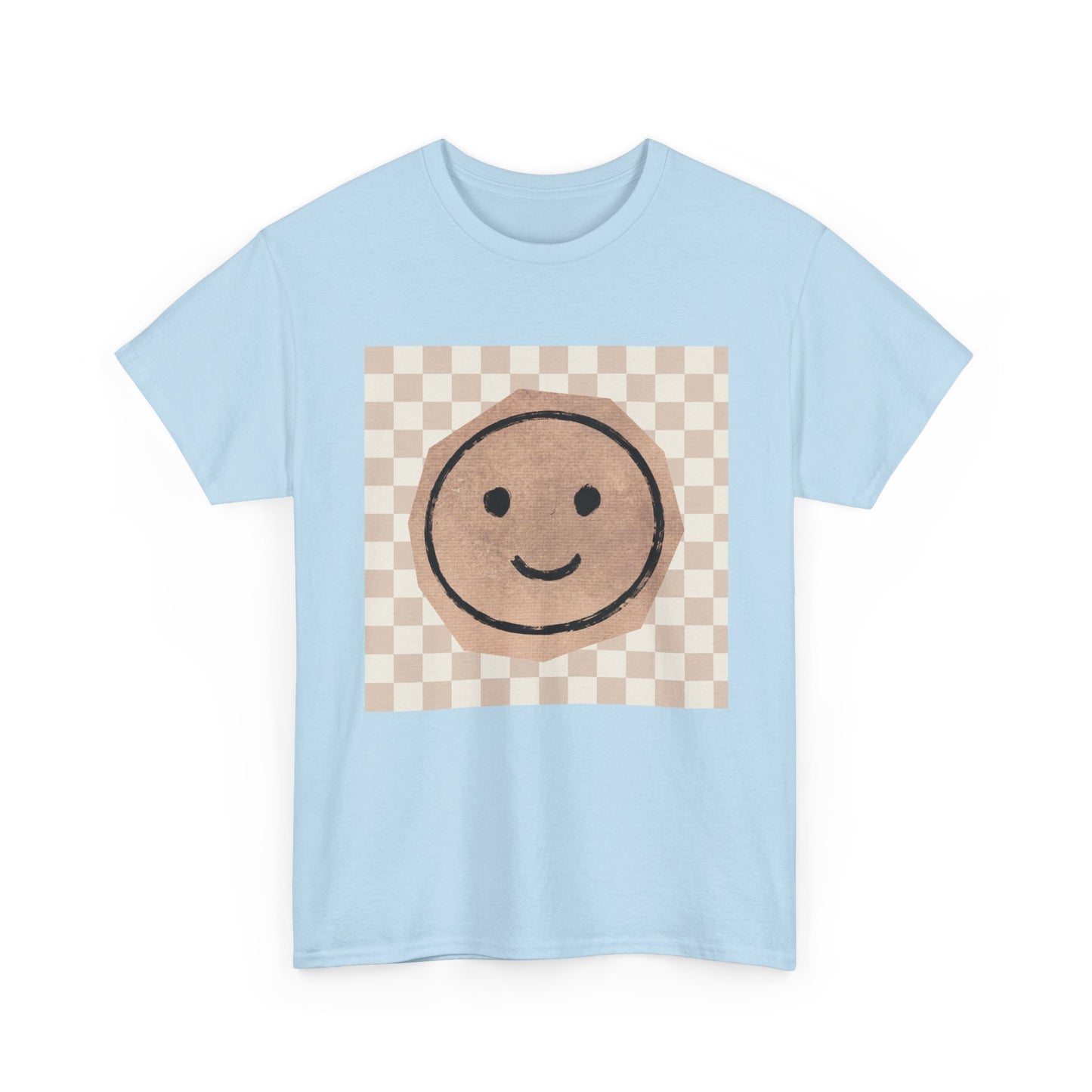 Smiley Checkerboard Unisex T-Shirt