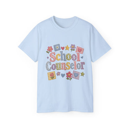 Patchwork Floral SC T-Shirt *Not Embroidered*