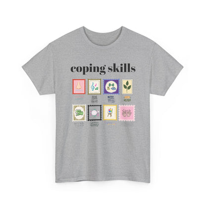 Coping Skills Stamps Unisex T-Shirt
