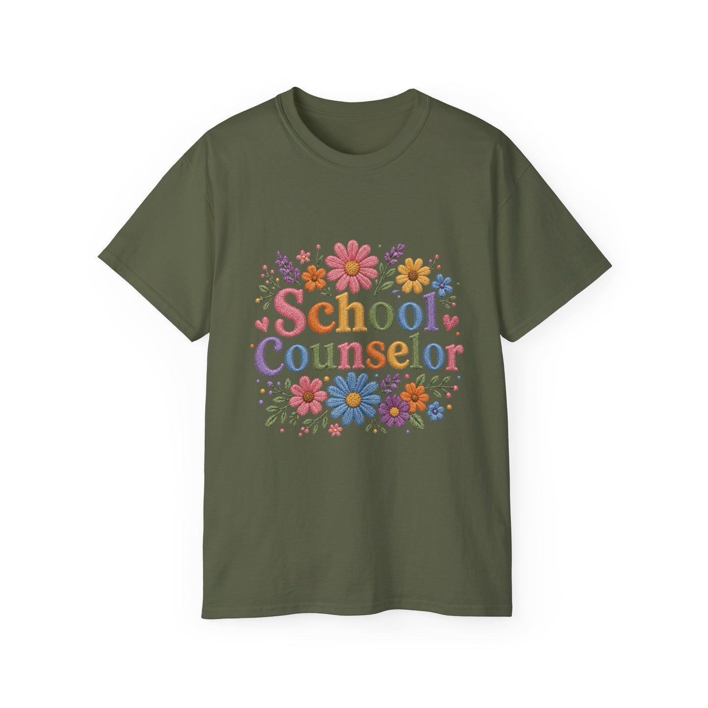 Floral SC T-Shirt *Not Embroidered*