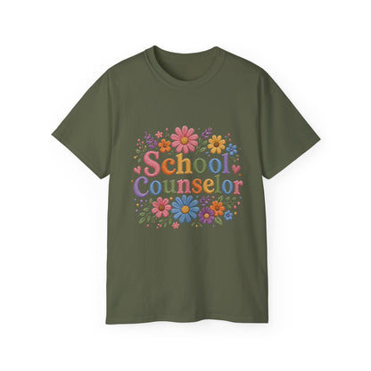 Floral SC T-Shirt *Not Embroidered*