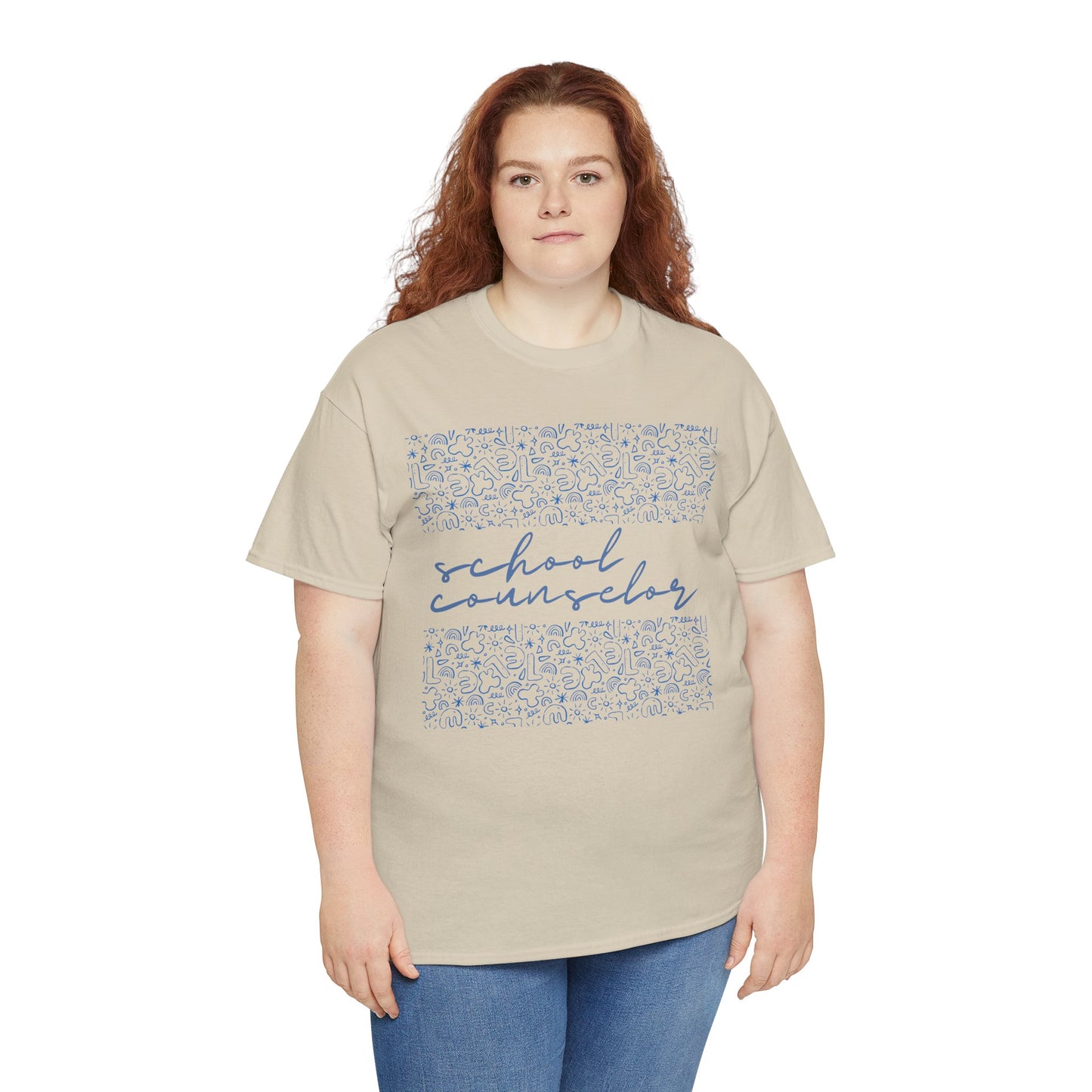 Blue Doodle School Counselor Unisex T-Shirt