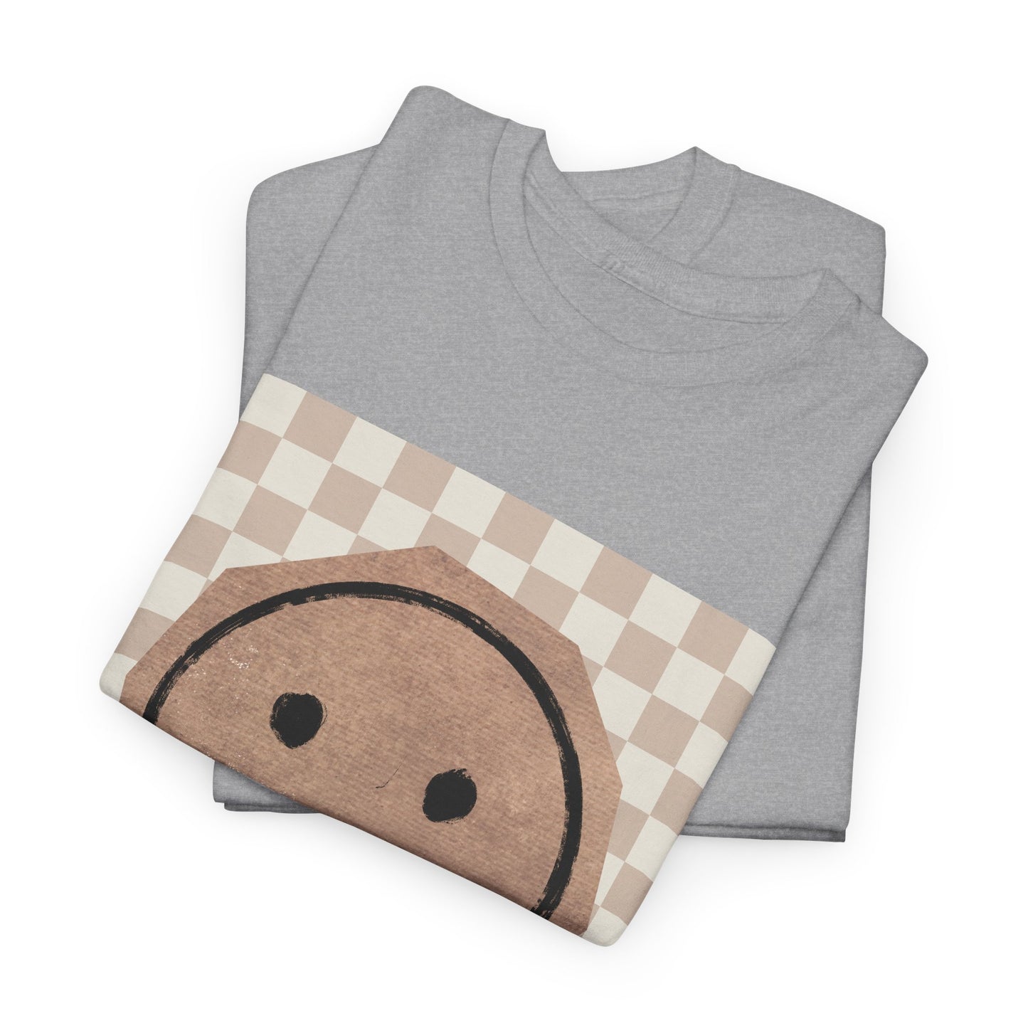 Smiley Checkerboard Unisex T-Shirt