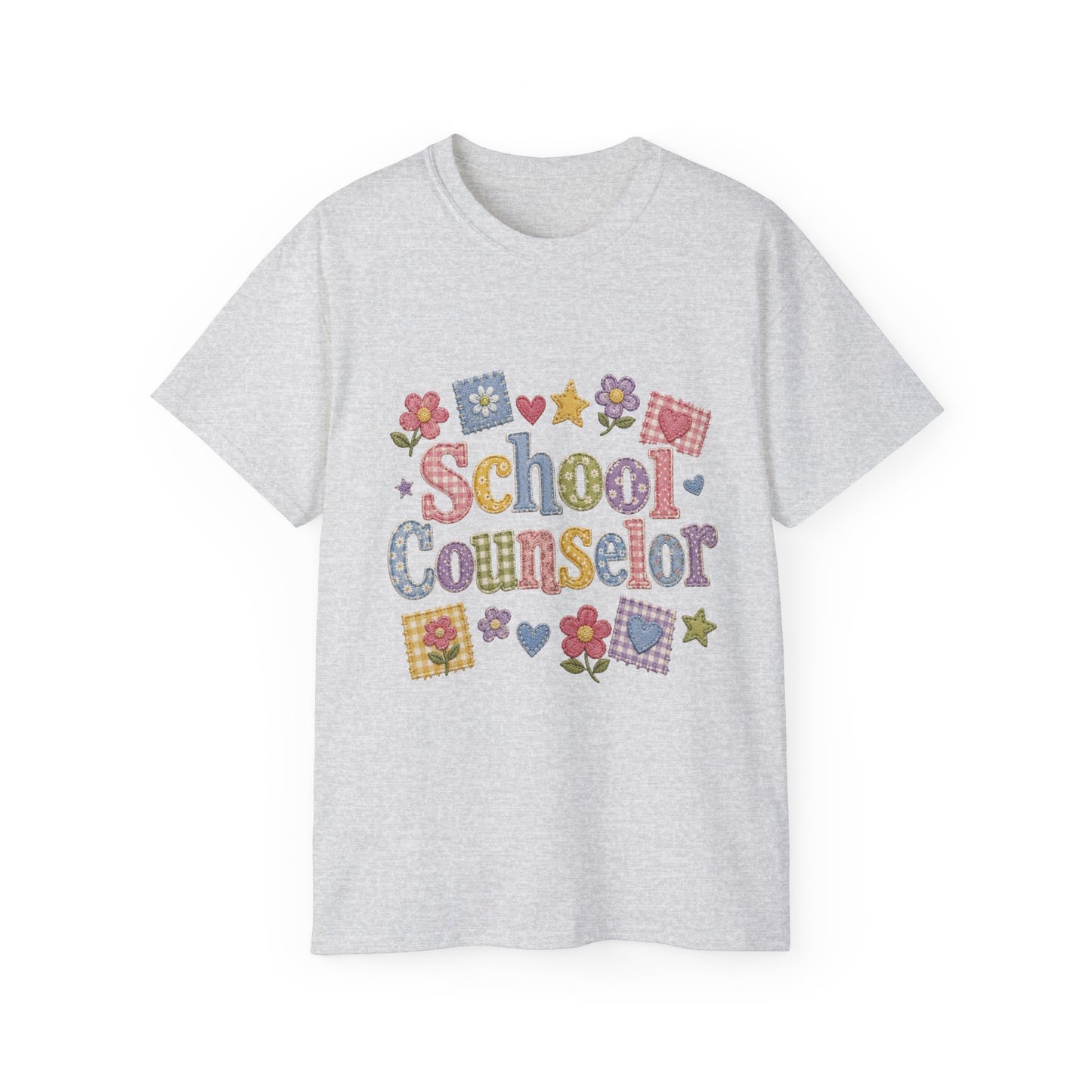 Patchwork Floral SC T-Shirt *Not Embroidered*