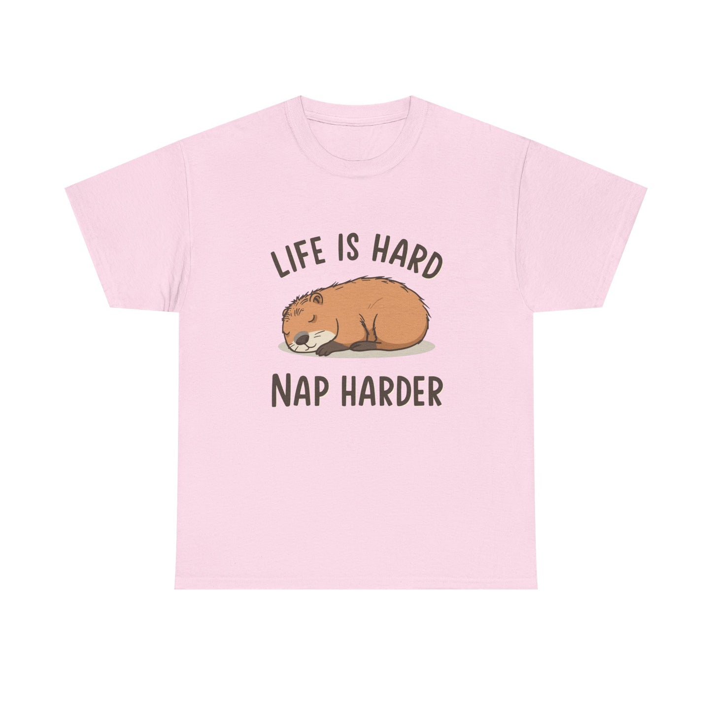 "Life Is Hard, Nap Harder" Unisex T-Shirt