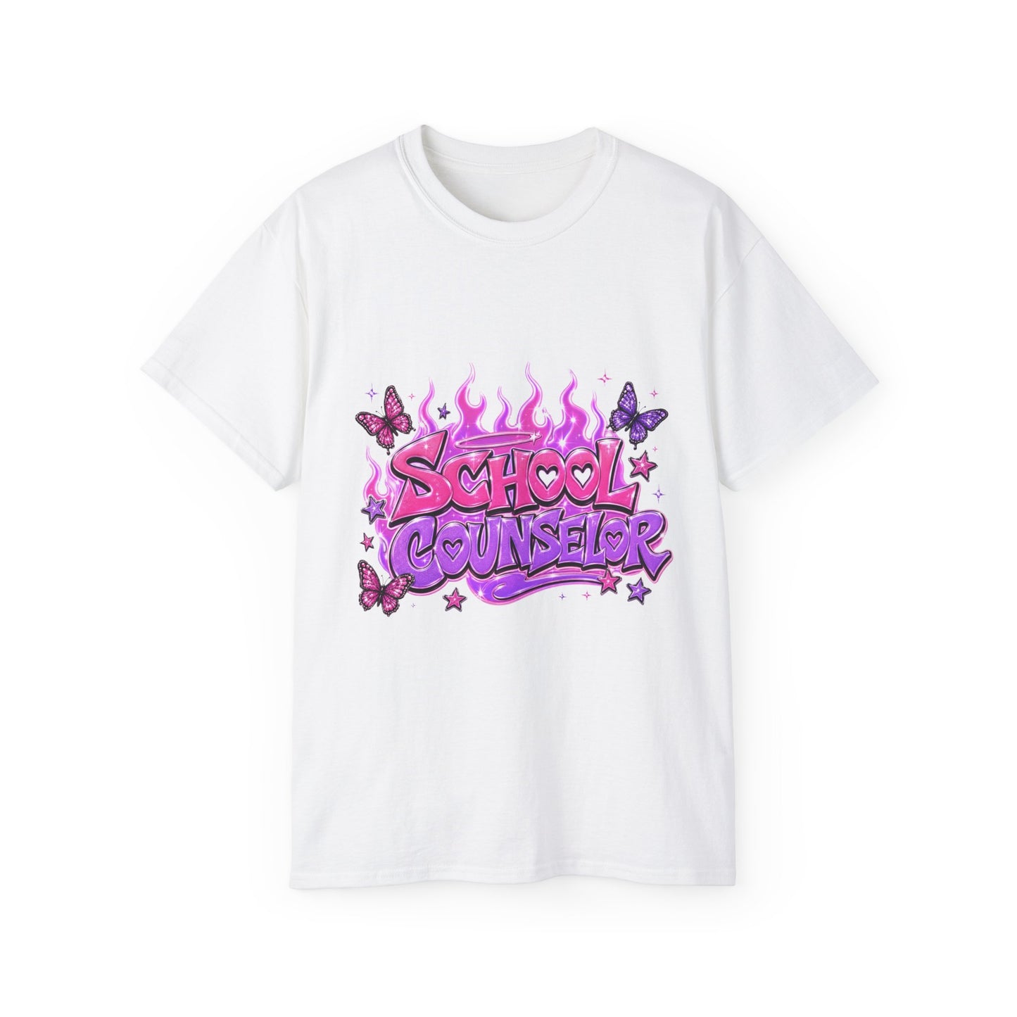 Retro Graffiti Butterfly SC T-Shirt