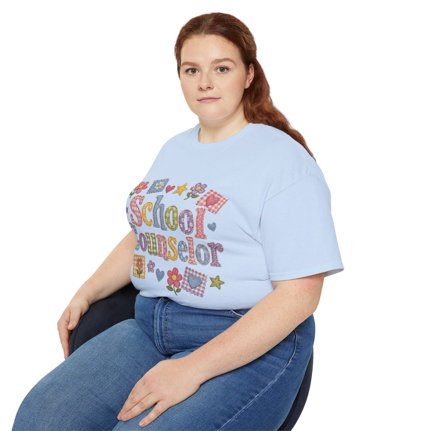 Patchwork Floral SC T-Shirt *Not Embroidered*