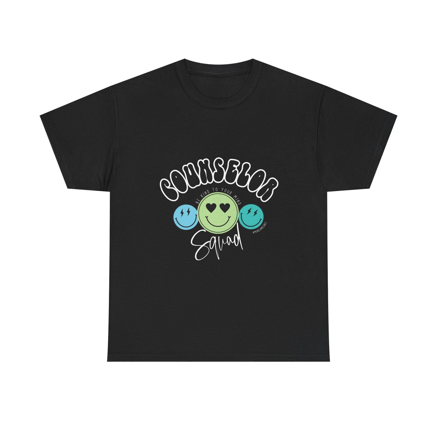 Counselor Squad T-Shirt — Cute Smiley Faces Mental Health Support Tee