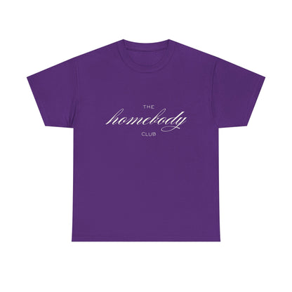 Homebody Club Unisex T-Shirt (White logo)