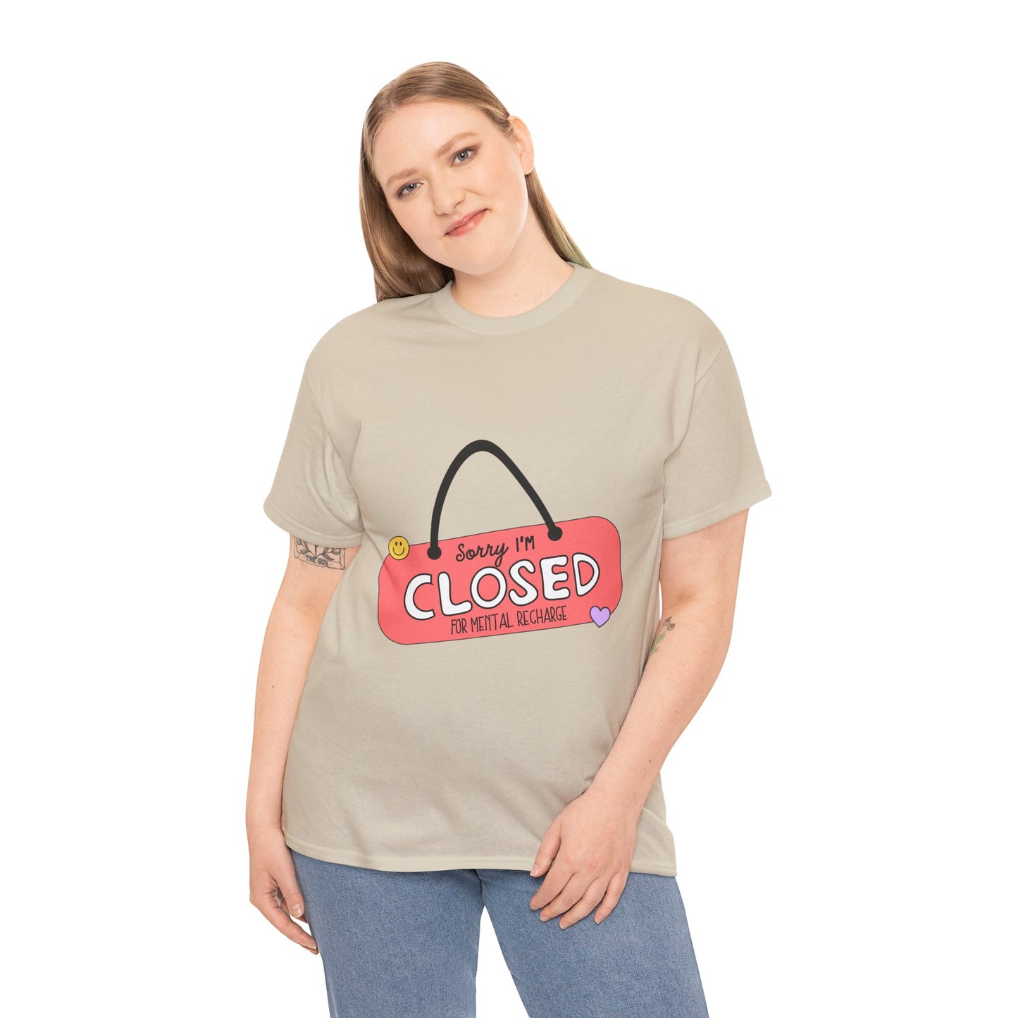 "Closed For Mental Recharge" Unisex T-Shirt