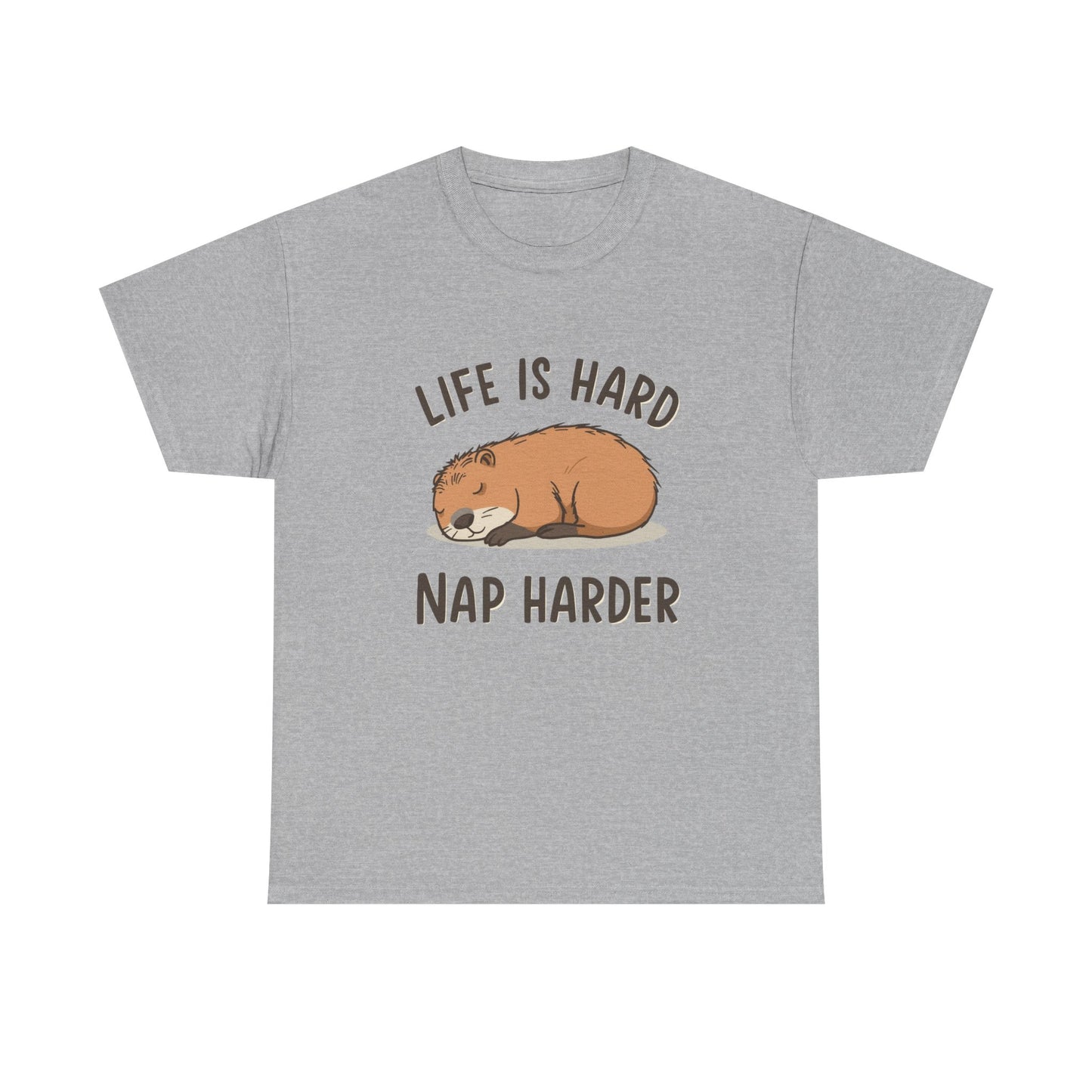 "Life Is Hard, Nap Harder" Unisex T-Shirt