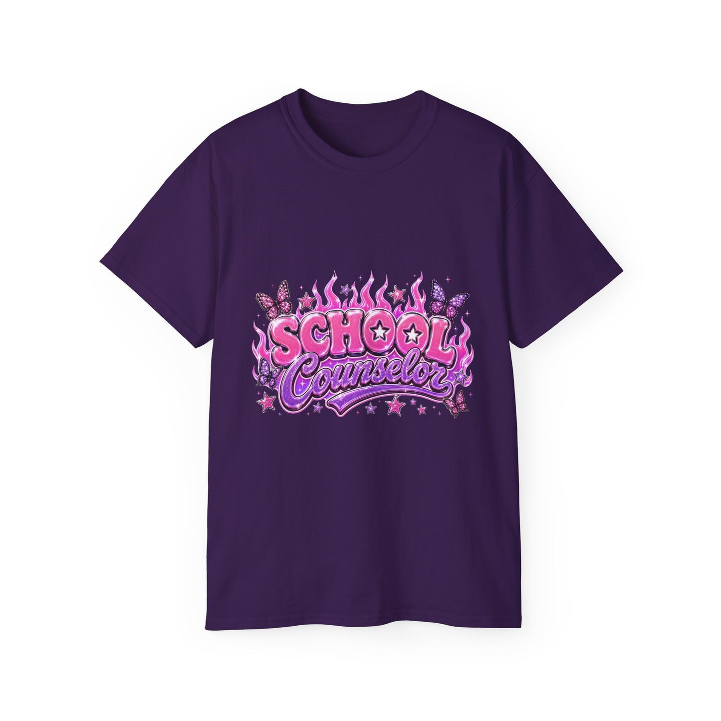 Pink Butterfly Flame SC T-Shirt