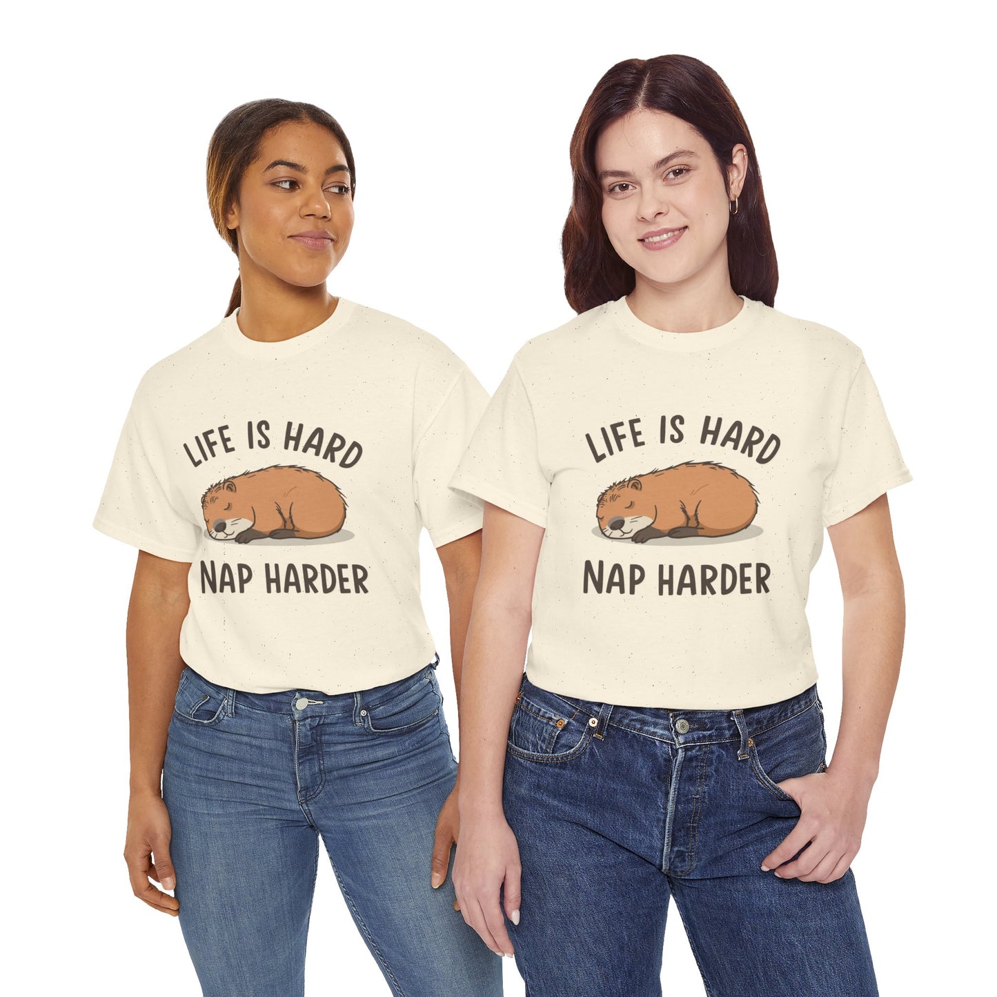 "Life Is Hard, Nap Harder" Unisex T-Shirt
