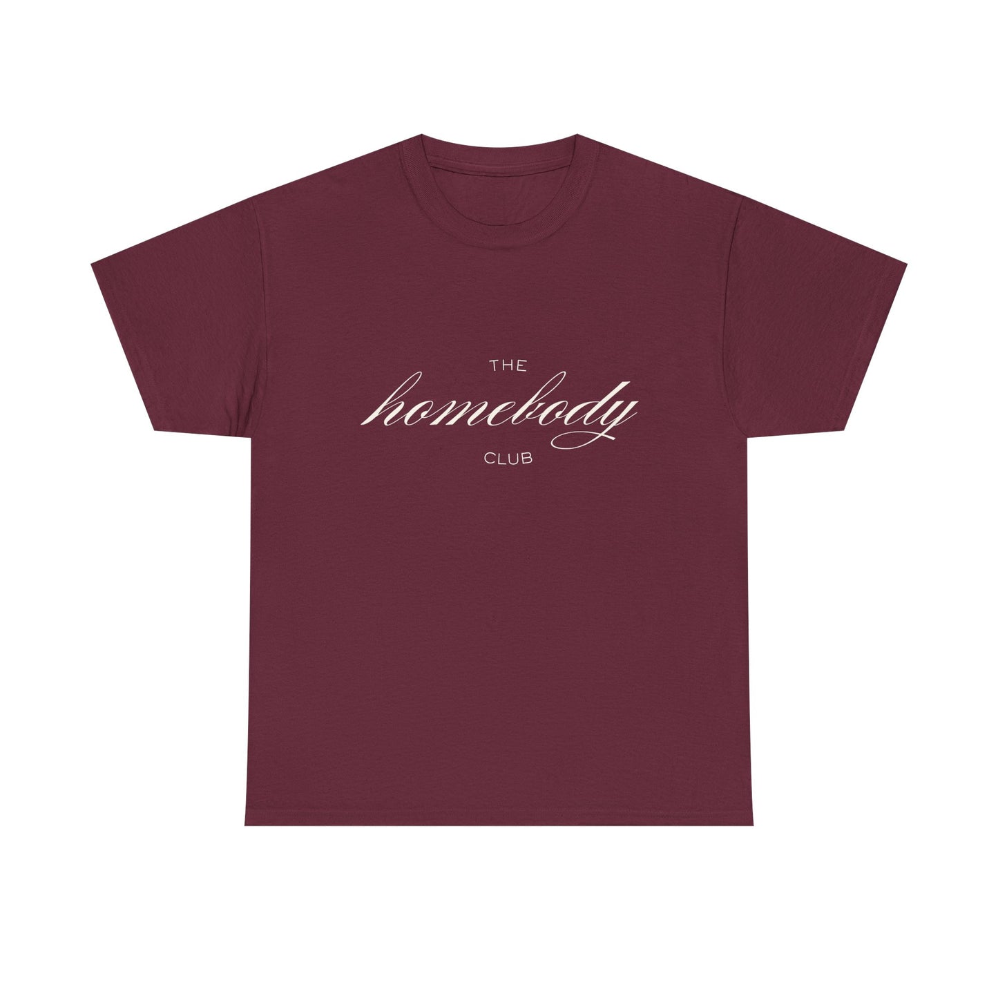Homebody Club Unisex T-Shirt (White logo)