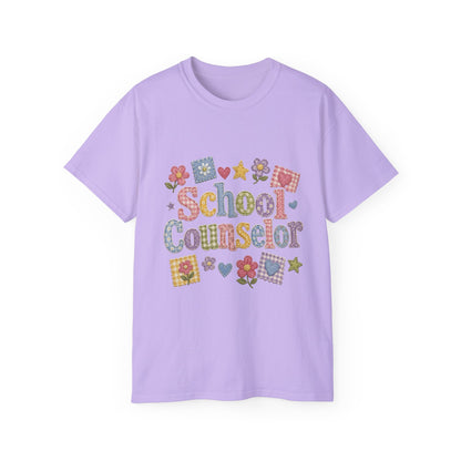 Patchwork Floral SC T-Shirt *Not Embroidered*
