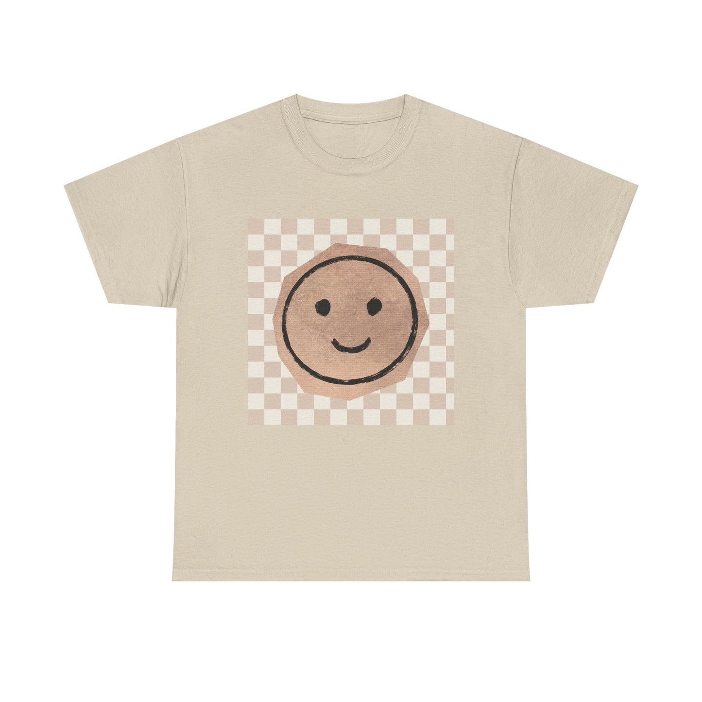 Smiley Checkerboard Unisex T-Shirt