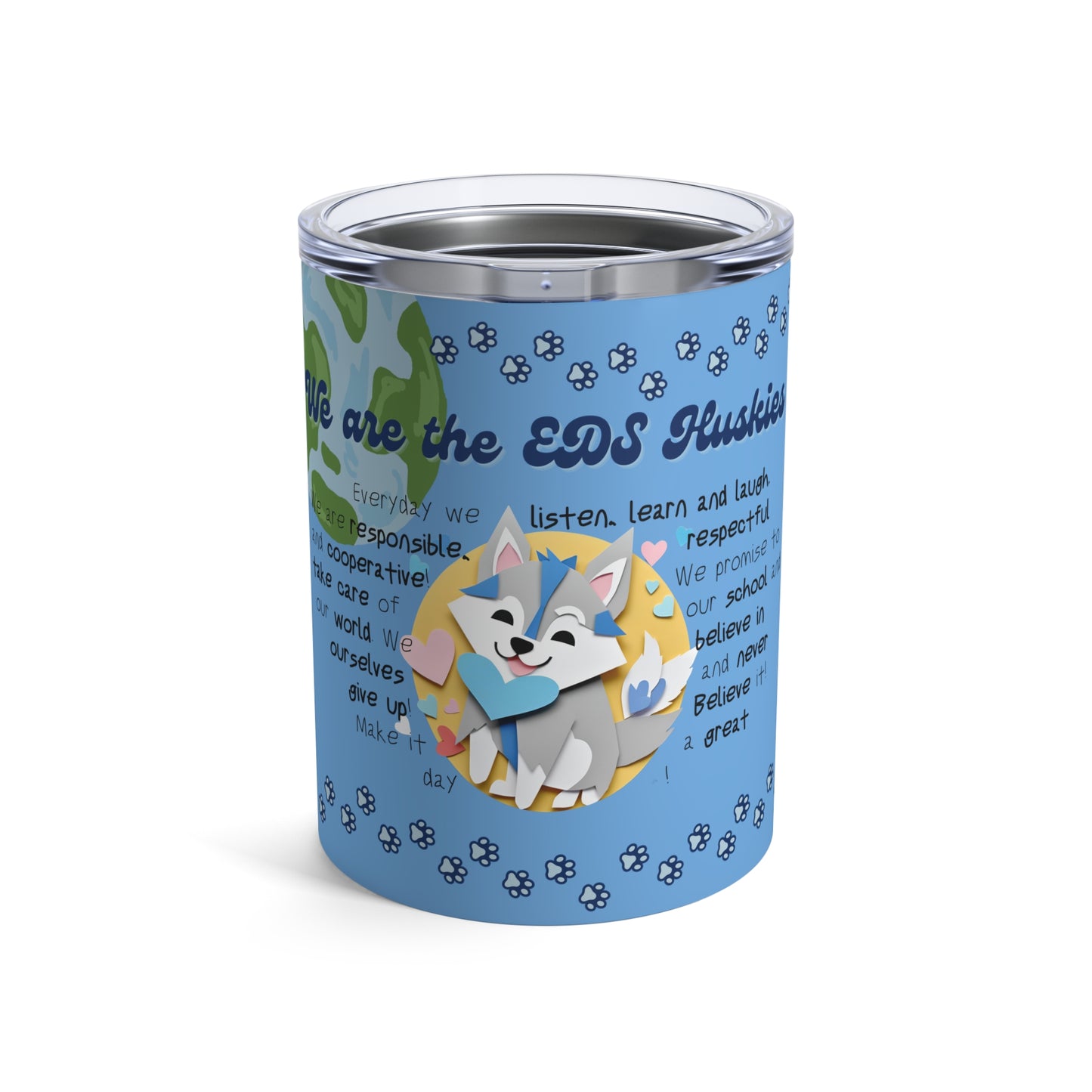 EDS Pledge 10oz Insulated Travel Cup