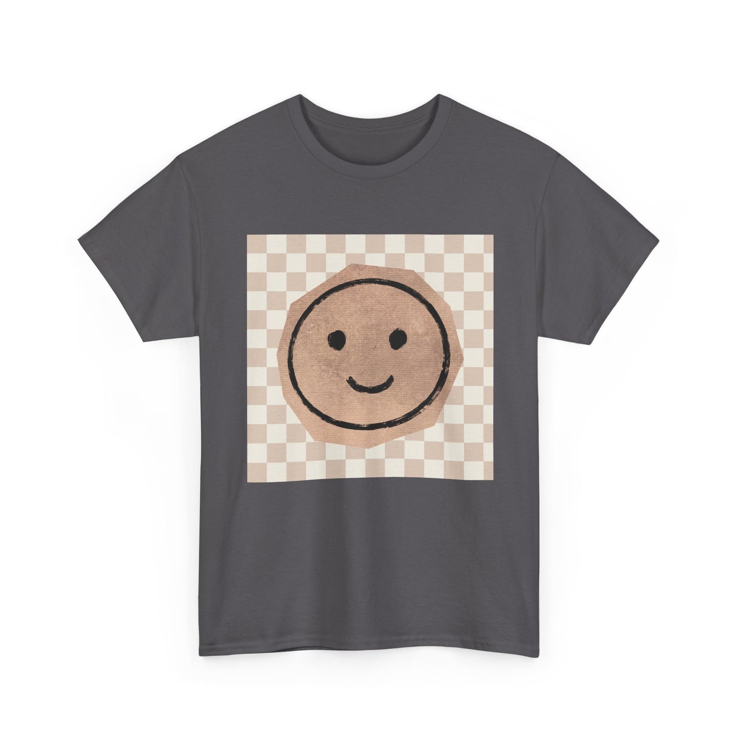 Smiley Checkerboard Unisex T-Shirt