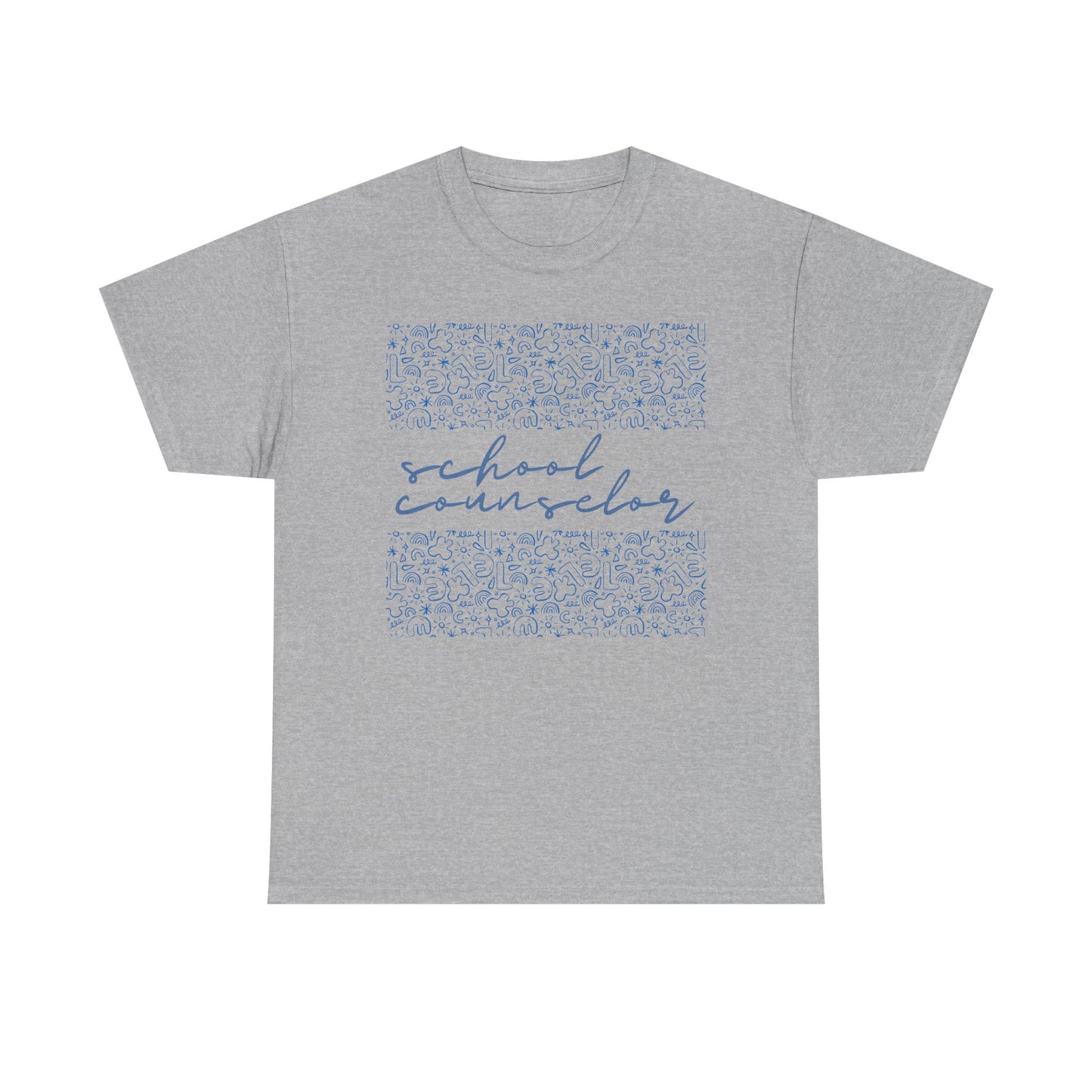 Blue Doodle School Counselor Unisex T-Shirt