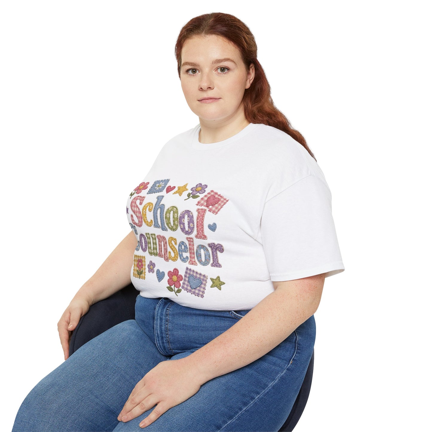 Patchwork Floral SC T-Shirt *Not Embroidered*