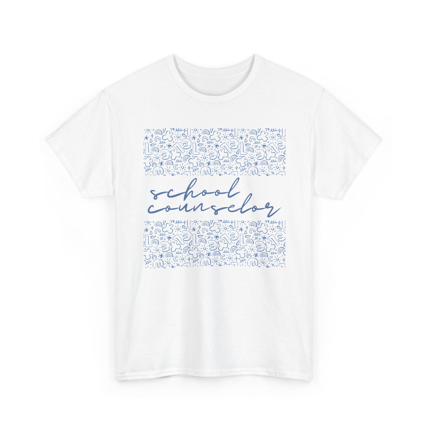 Blue Doodle School Counselor Unisex T-Shirt