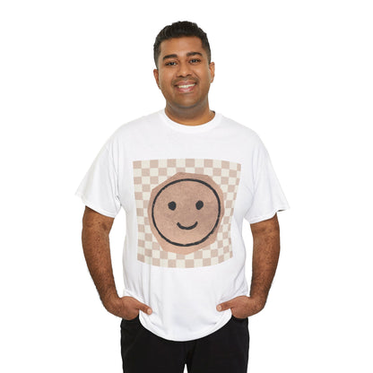 Smiley Checkerboard Unisex T-Shirt