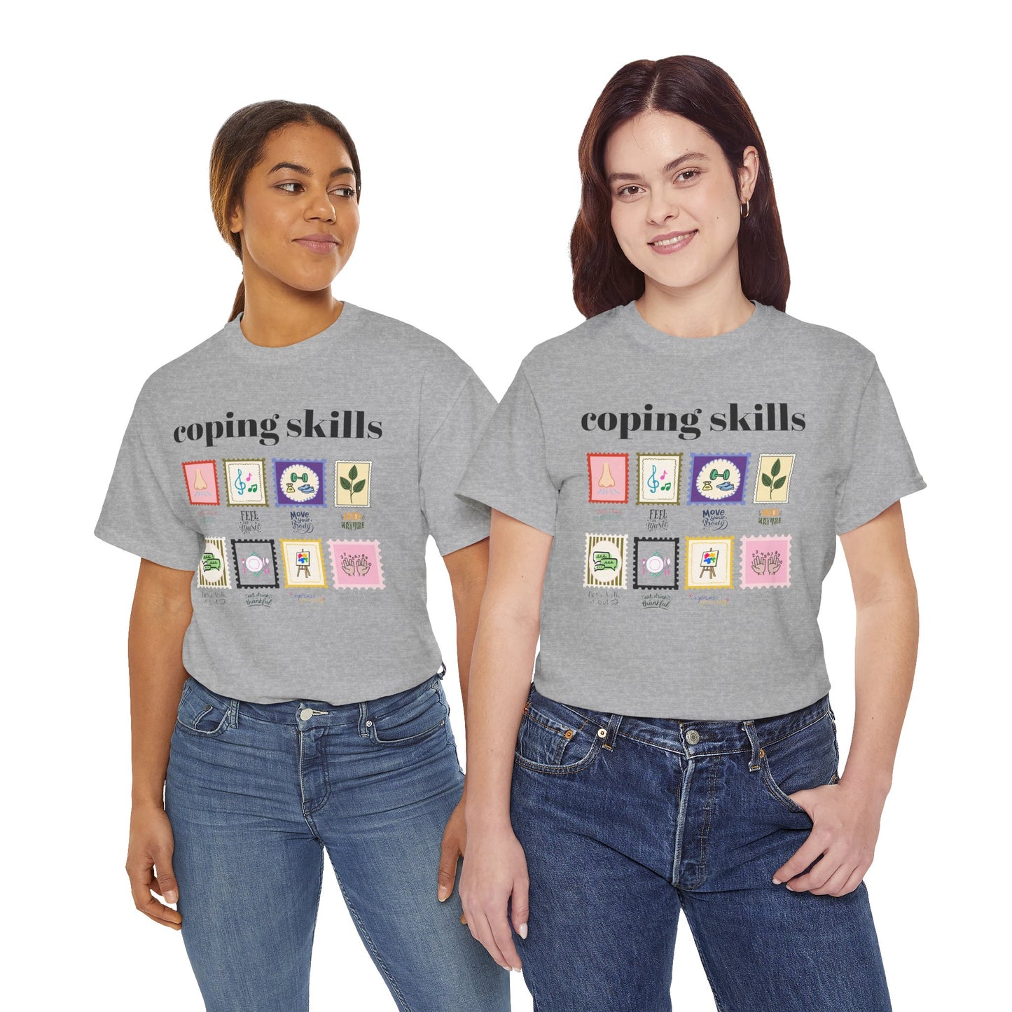 Coping Skills Stamps Unisex T-Shirt