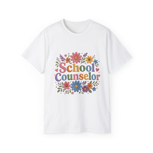 Floral SC T-Shirt *Not Embroidered*