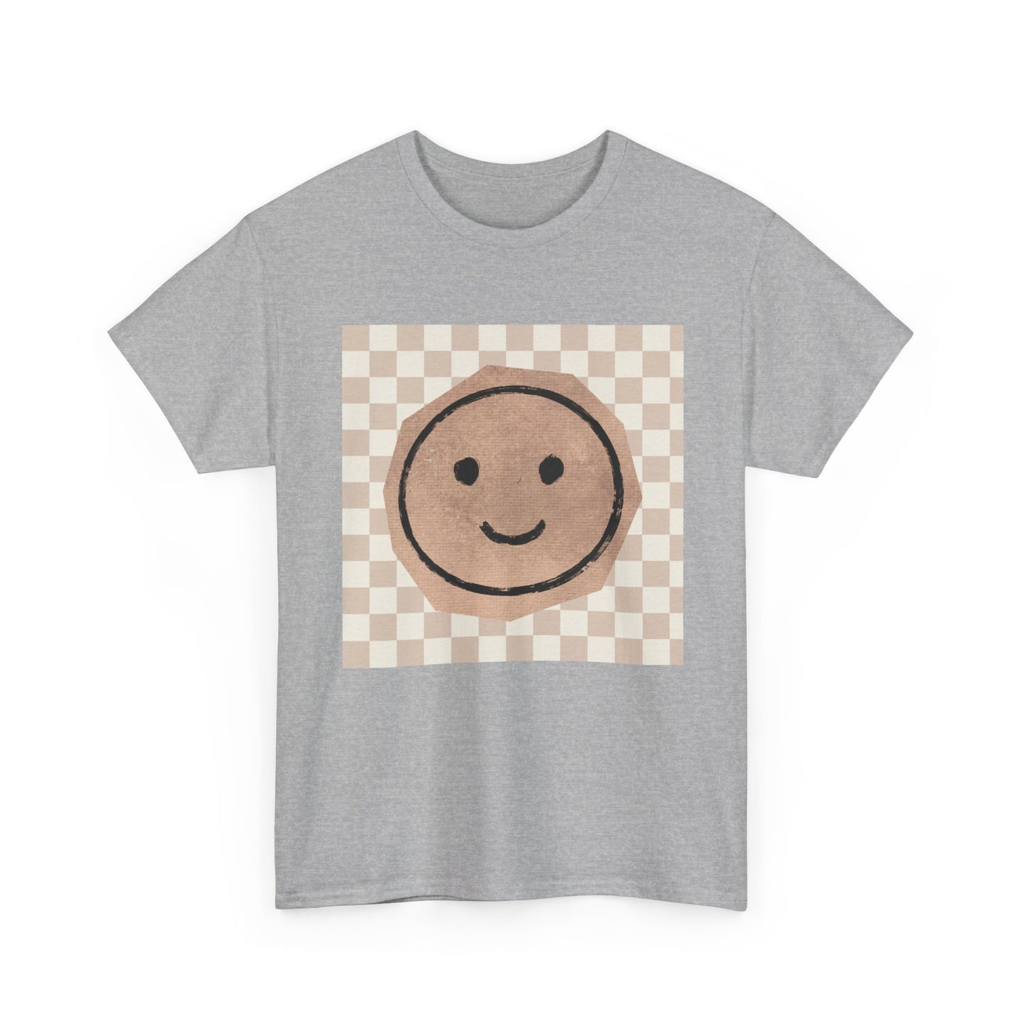 Smiley Checkerboard Unisex T-Shirt