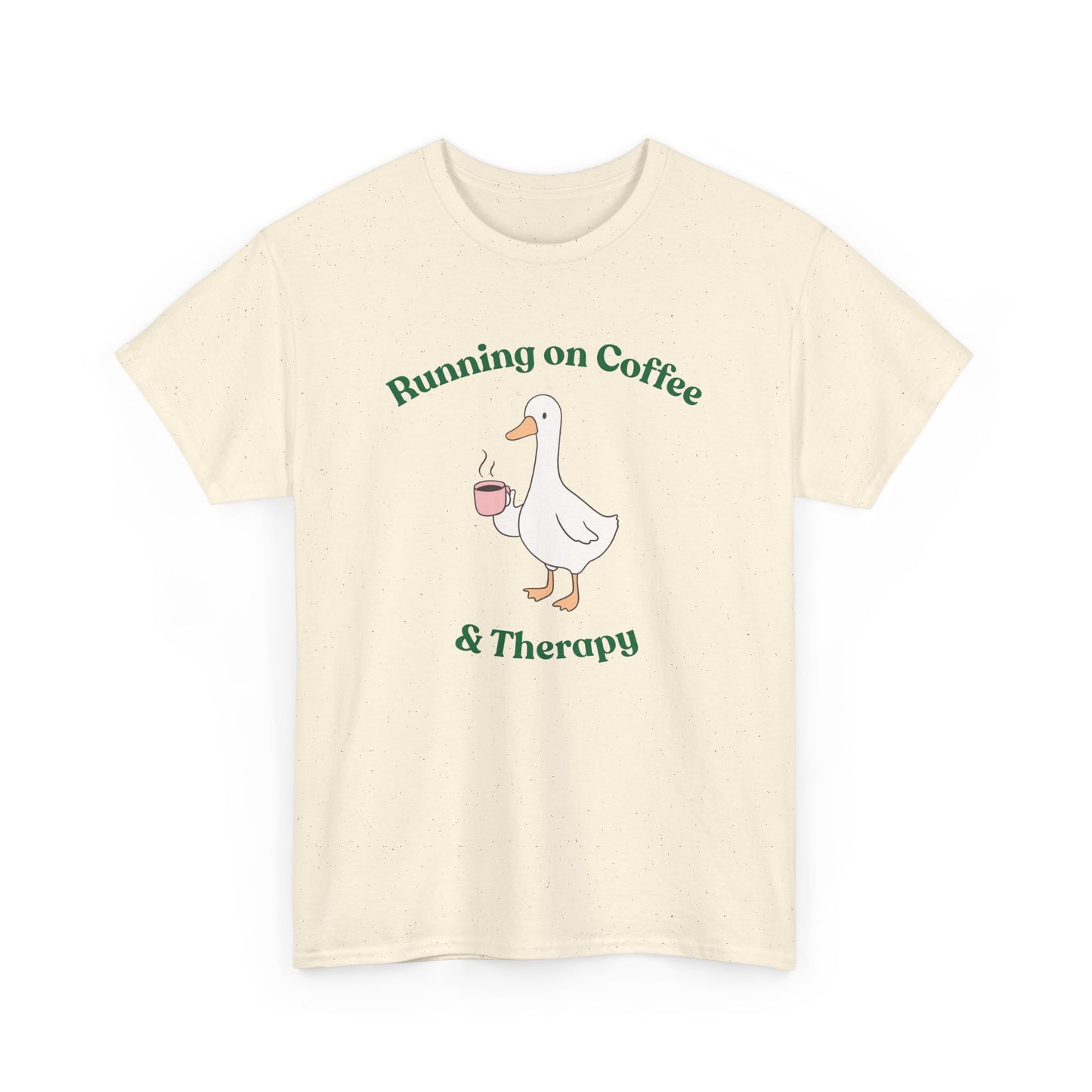 "Running on Coffee & Therapy" Unisex T-Shirt