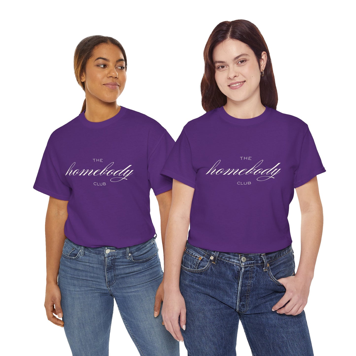 Homebody Club Unisex T-Shirt (White logo)