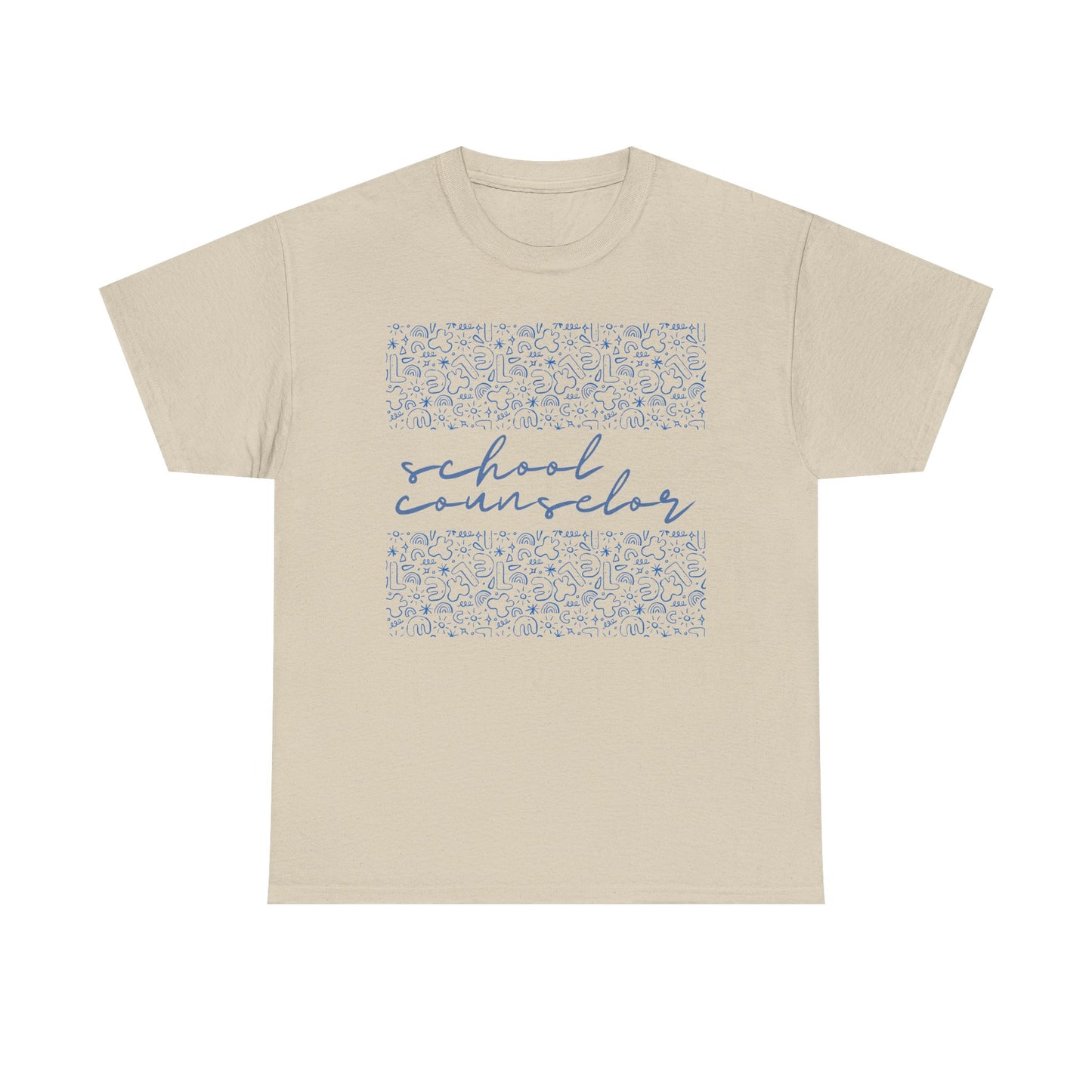Blue Doodle School Counselor Unisex T-Shirt