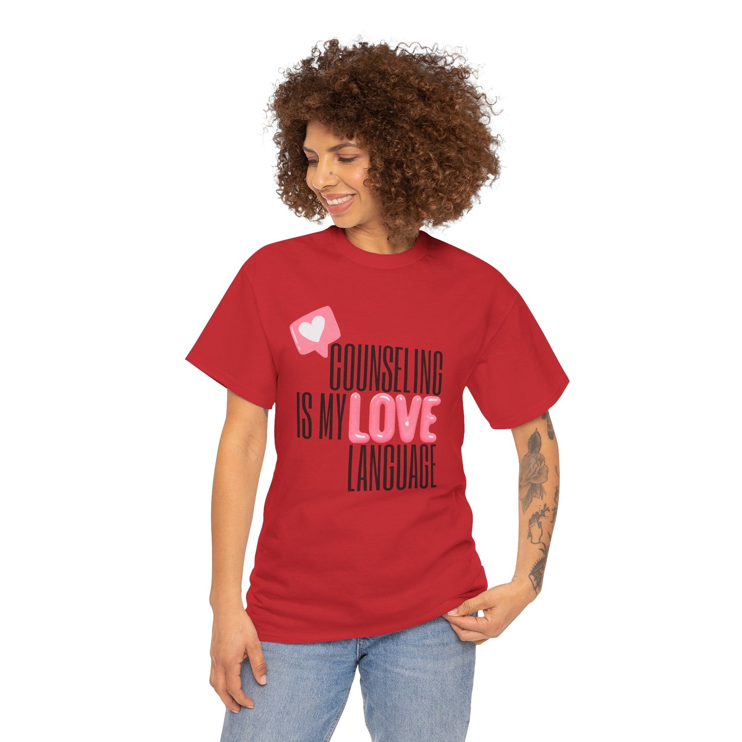 "Counseling Is My Love Language" Unisex T-Shirt