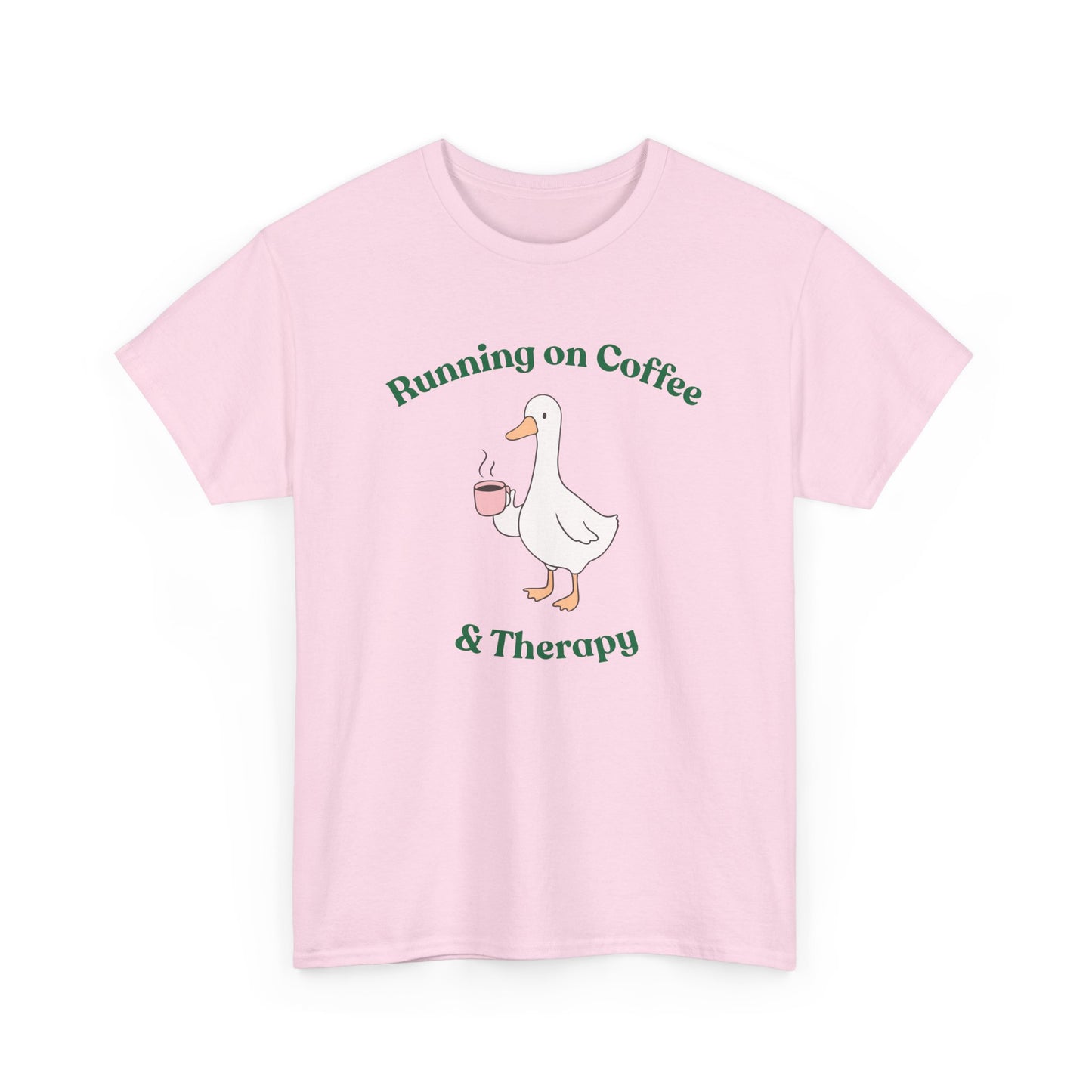 "Running on Coffee & Therapy" Unisex T-Shirt