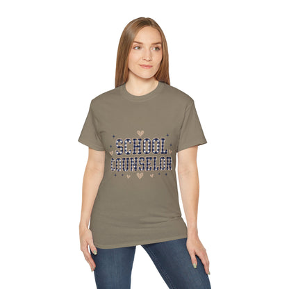 Navy Plaid SC T-Shirt *Not Embroidered*