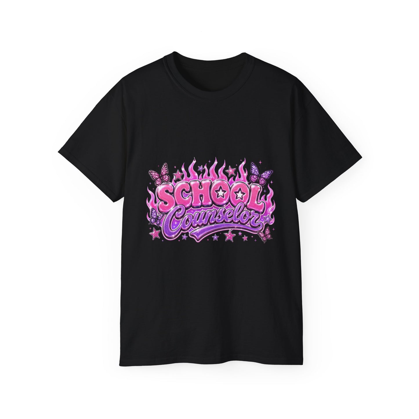 Pink Butterfly Flame SC T-Shirt