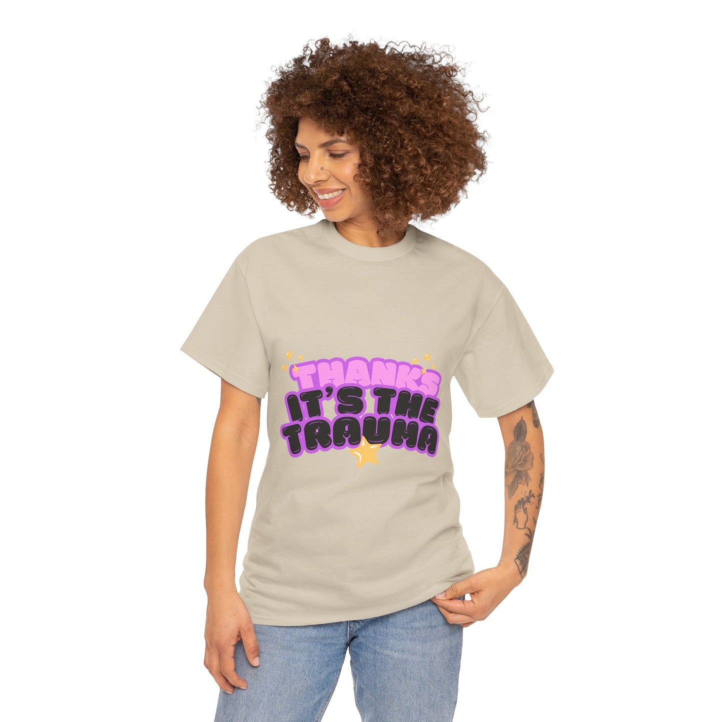 "Thanks, It’s The Trauma" Unisex T-Shirt