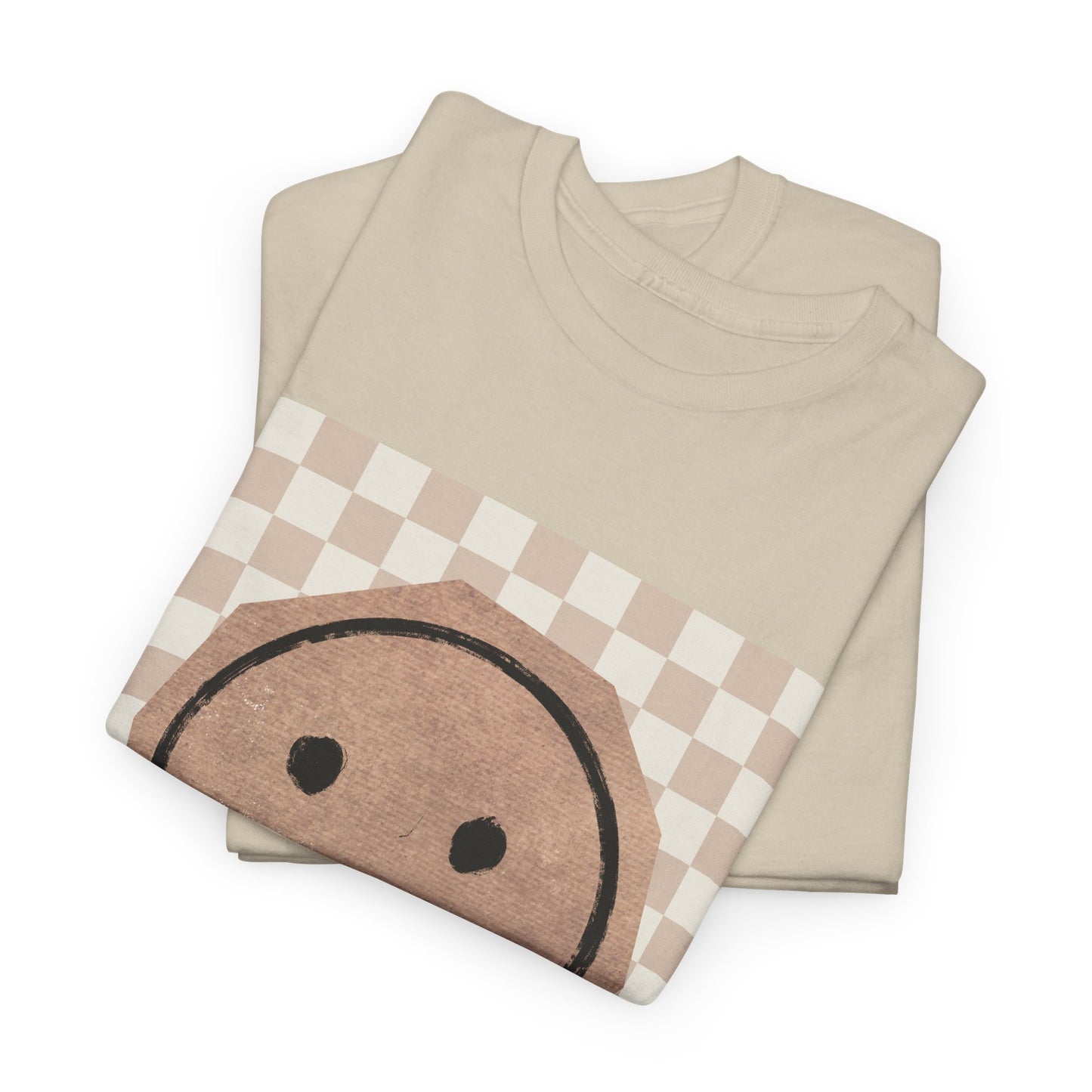 Smiley Checkerboard Unisex T-Shirt