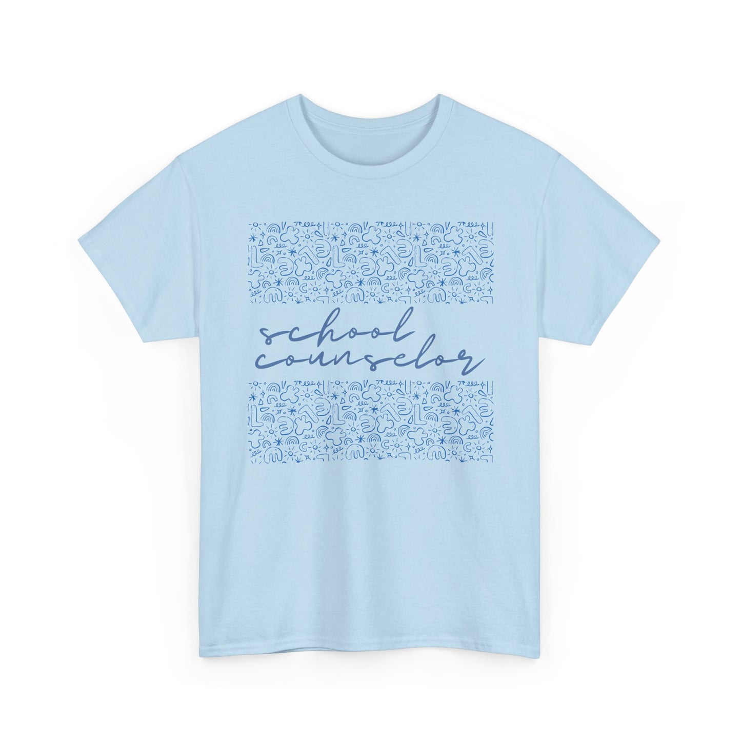 Blue Doodle School Counselor Unisex T-Shirt