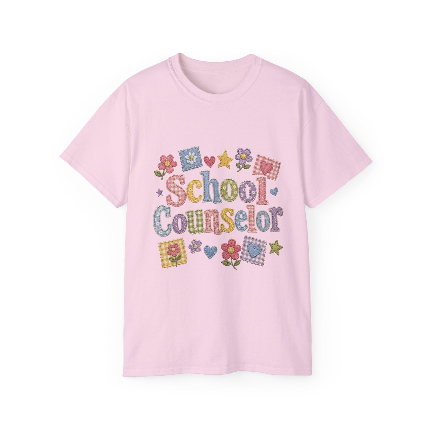 Patchwork Floral SC T-Shirt *Not Embroidered*