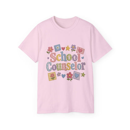 Patchwork Floral SC T-Shirt *Not Embroidered*