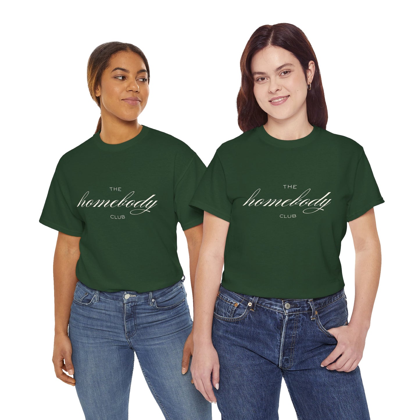Homebody Club Unisex T-Shirt (White logo)
