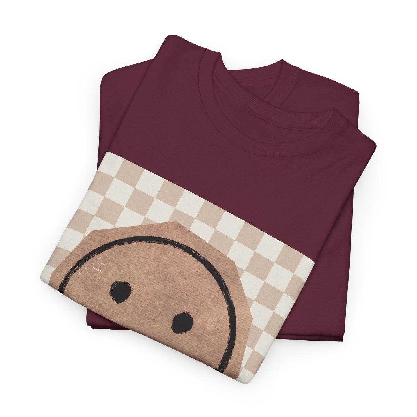 Smiley Checkerboard Unisex T-Shirt