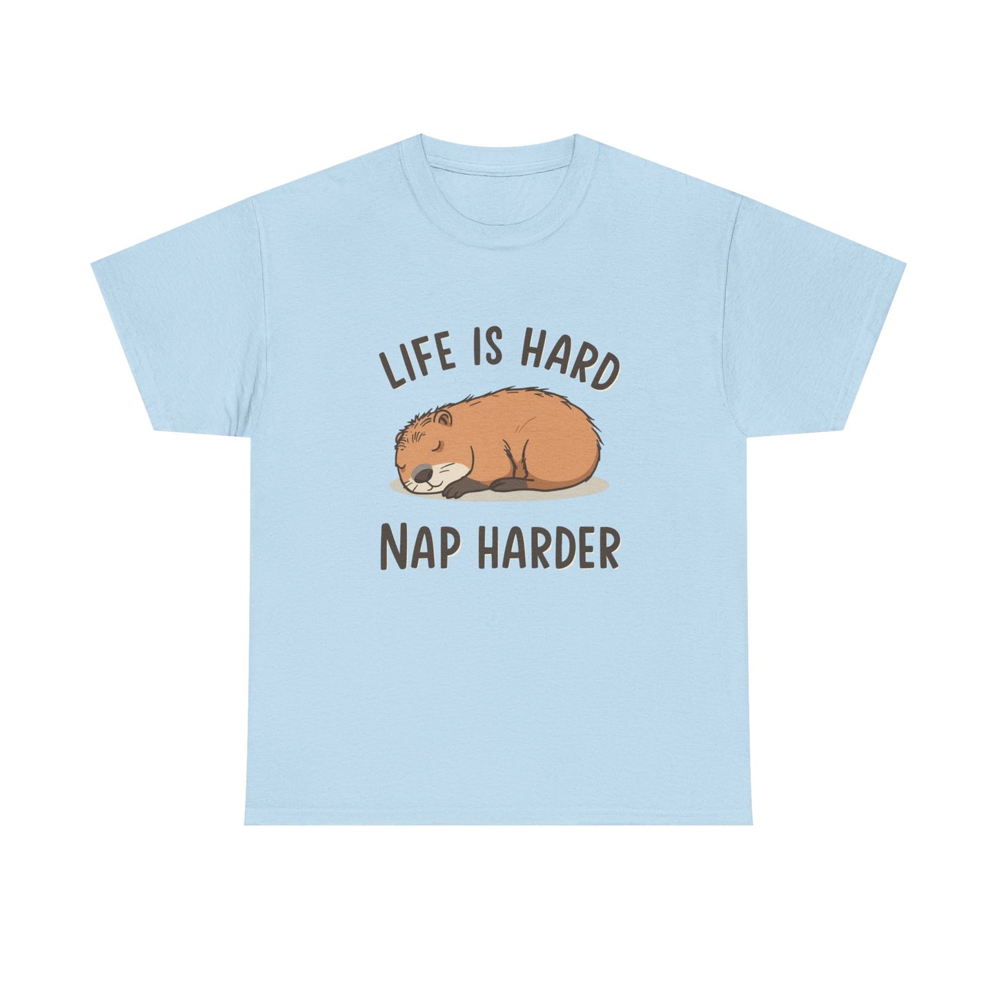 "Life Is Hard, Nap Harder" Unisex T-Shirt