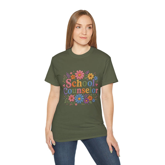 Floral SC T-Shirt *Not Embroidered*